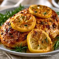 Baked Lemon Herb Chicken for 4 Servings