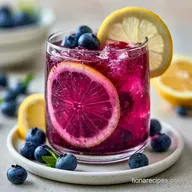 Blueberry Lemonade Recipe with Honey