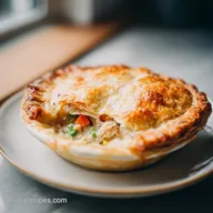 Classic Chicken Pot Pie Recipe with Flaky Crust