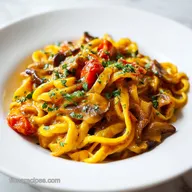Creamy Mushroom Pasta: Velvety and Buttery