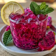 Dragon Fruit Lemonade in 5 Minutes