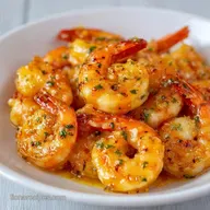 Garlic Butter Shrimp for 2 Servings