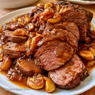 Garlic Herb Pot Roast for 6 Servings