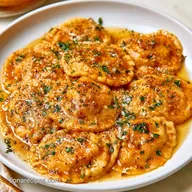 Hearty Homemade Meat Ravioli