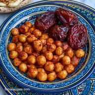 Roasted Chickpeas and Dates in 30 Min