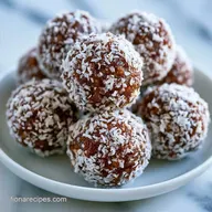 No Bake Coconut Date Balls in 10 Minutes