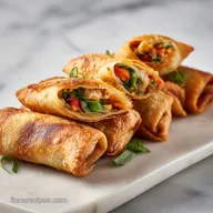 Pork Mushroom Egg Rolls: Crispy Golden