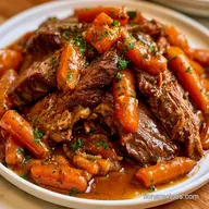 Pot Roast with Baby Carrots (6 Servings)
