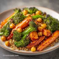 Quinoa and Roasted Veggies in 45 Minutes
