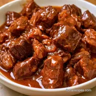 Slow Cooker Beef Tips and Gravy for 6