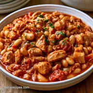 Slow Cooker Buffalo Chicken Chili for 6