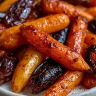 Spiced Roasted Carrots with Dates for 4