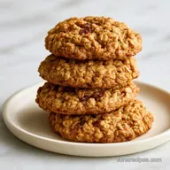 Sugar Free Oatmeal Date Cookies: Chewy