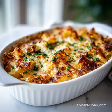 Baked Ziti Recipe with Ricotta: Total 1 Hour Recipe Card