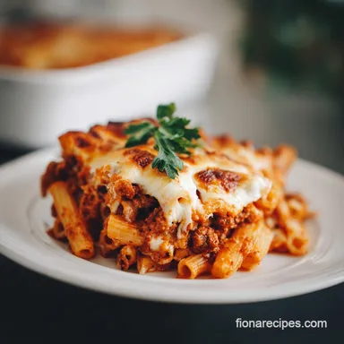 Baked Ziti Recipe with Ricotta: Total 1 Hour