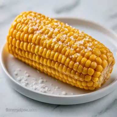 Boiled Fresh Corn On the Cob in 15 Min