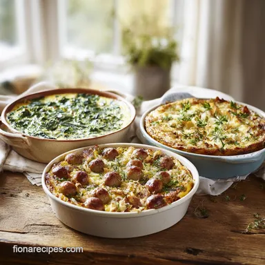 Easy Breakfast Casserole Recipes for Mornings