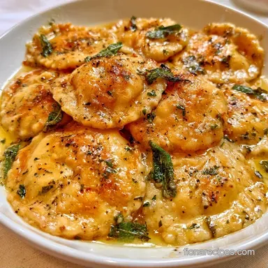 Brown Butter Sauce in 15 Minutes Recipe Card