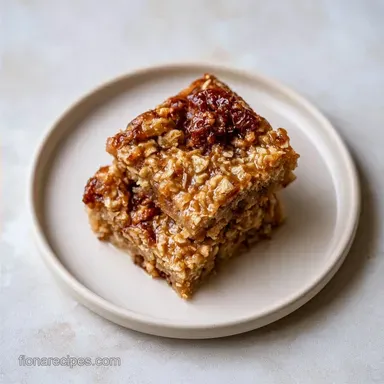 Chewy Gluten Free Date Bars Meal Prep