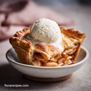 Apple Pie Recipe for 8 Servings with Flaky Buttery Crust