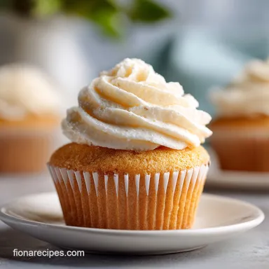 Classic Vanilla Cupcake Recipe in 35 Minutes Recipe Card