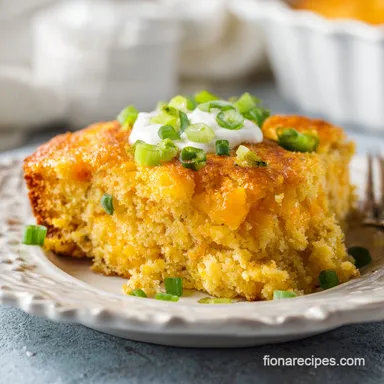 Cowboy Cornbread Casserole Recipe with Beef in 45 Minutes Recipe Card