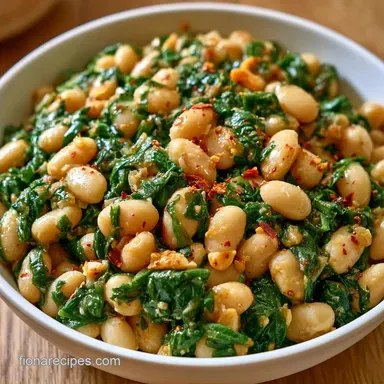Creamy Beans and Greens One-Pot