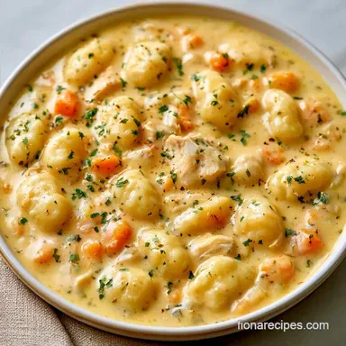 Creamy Gnocchi Chicken Soup One-Pot