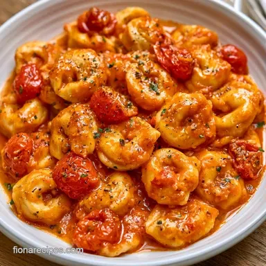 Tomato Tortelli in 25 Minutes Recipe Card