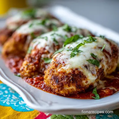 Chicken Parmesan Recipe for 4 Servings: Crispy and Golden