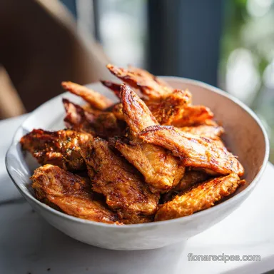 Jackfruit Wings Recipe for 4 Servings: Crispy
