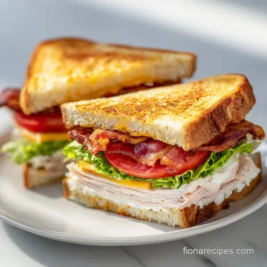 Turkey Club Sandwich: 20 Min Sourdough Stack
