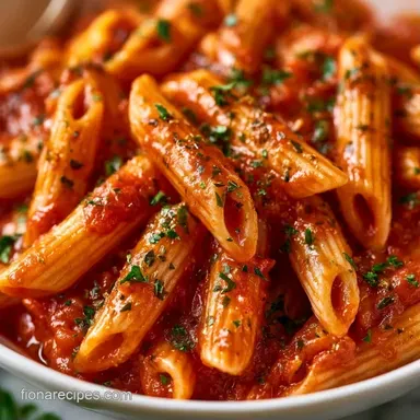 Dump and Bake Pasta for 6 Servings Recipe Card