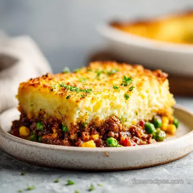 Easy Shepherds Pie Recipe for 6 Servings