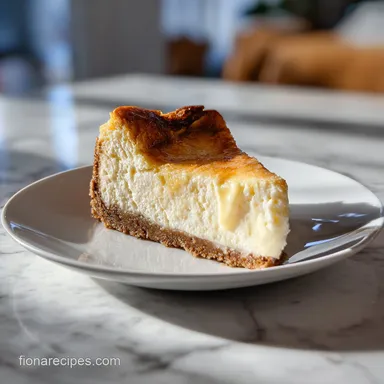 Easy Cheesecake Recipe for 12 Servings Recipe Card