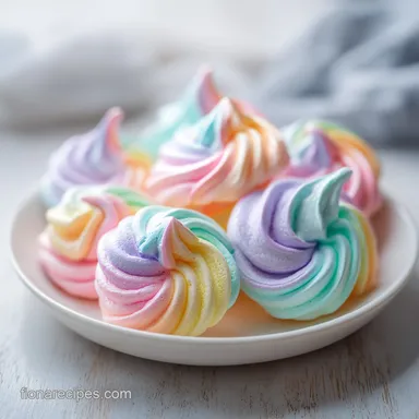 Easy Meringue Cookies Recipe: Crispy French Style in 75 Minutes Recipe Card