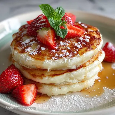 Fluffy Pancakes From Scratch: 15 Minute Recipe Recipe Card