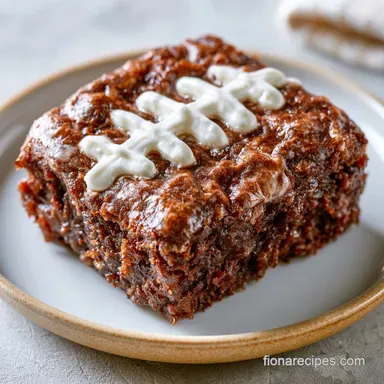 Football Brownies in 30 Minutes