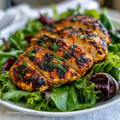 Grilled Chicken Protein Salad Meal Prep