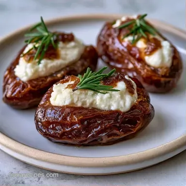 Healthy Rosemary Roasted Dates in 20 Min Recipe Card