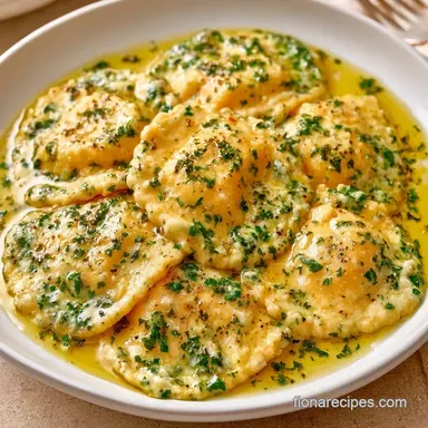 Herb Ricotta Ravioli for 4 Servings Recipe Card
