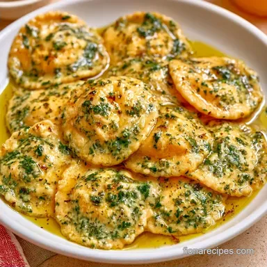 Herb Ricotta Ravioli for 4 Servings