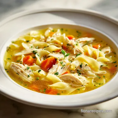 Homemade Chicken Noodle Soup in 45 Minutes