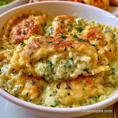 Ravioli Filling for 4 Servings Recipe Card