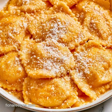Ricotta Ravioli for 6 Servings Recipe Card