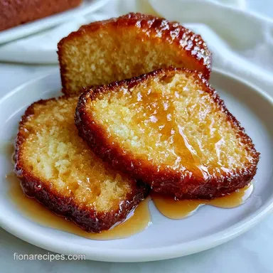 Honey Tea Cake Loaf: Velvety Crumb Recipe Card