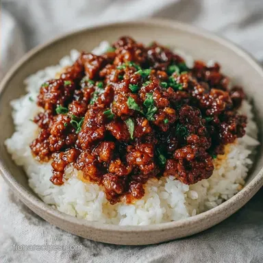 Korean Beef Bowls in 20 Minutes