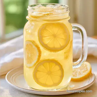 Mason Jar Lemonade Recipe in 5 Minutes