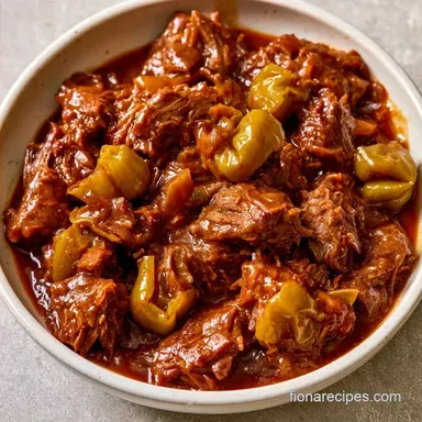 Missippi Pot Roast with Pepperoncini
