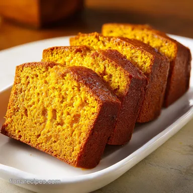 Pumpkin Bread Recipe: A Moist Loaf for 10 Servings
